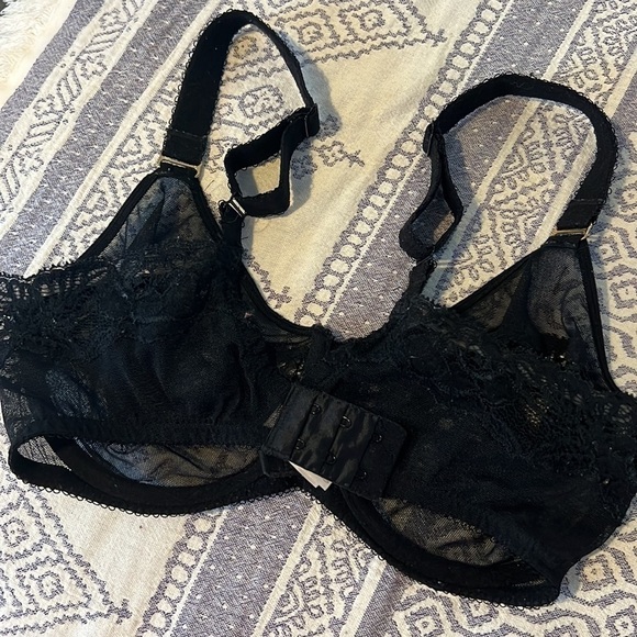 Wacoal Sheer Enough Underwire Bra 855253 Black* 2️⃣👙Included - Picture 9 of 13
